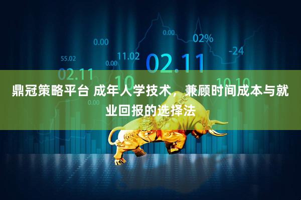 鼎冠策略平台 成年人学技术，兼顾时间成本与就业回报的选择法