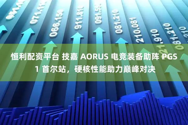 恒利配资平台 技嘉 AORUS 电竞装备助阵 PGS 1 首尔站，硬核性能助力巅峰对决